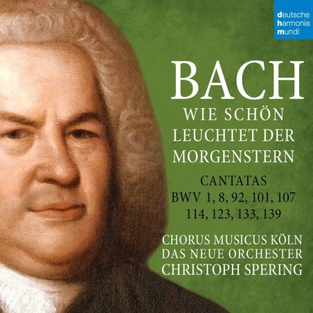 BACH - Spering - Wie schön leuchtet der Morgenstern, cantate pour solist..